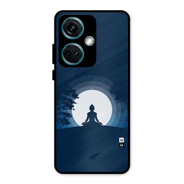 Calm Meditation Metal Back Case for OnePlus Nord CE 3 5G