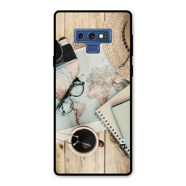 Camera Notebook Metal Back Case for Galaxy Note 9