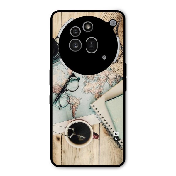 Camera Notebook Metal Back Case for Nothing Phone 3a Pro