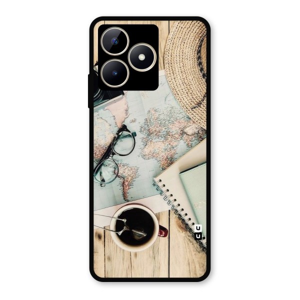 Camera Notebook Metal Back Case for Realme C53