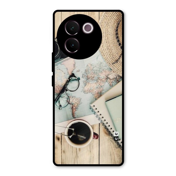 Camera Notebook Metal Back Case for Vivo V30e