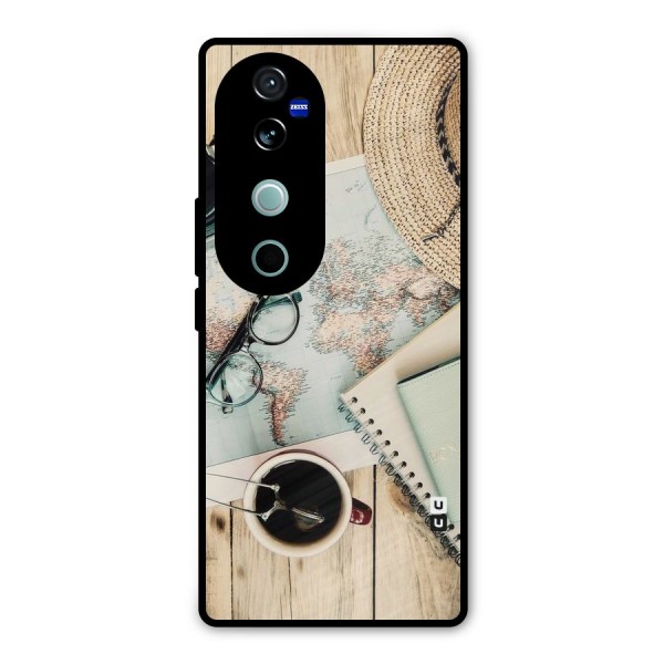 Camera Notebook Metal Back Case for Vivo V40 Pro