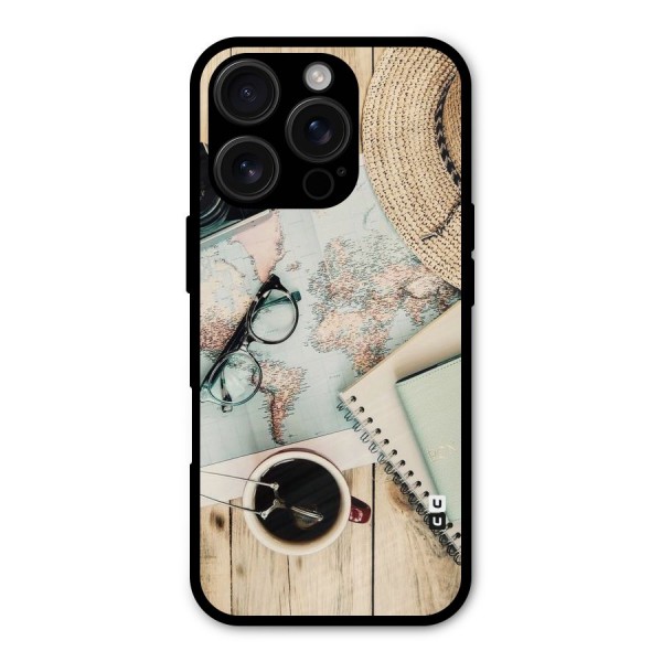 Camera Notebook Metal Back Case for iPhone 16 Pro