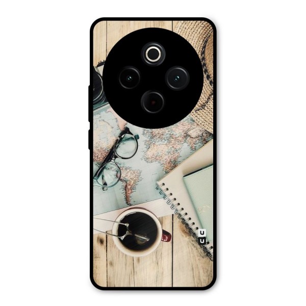 Camera Notebook Metal Back Case for iQOO Z10