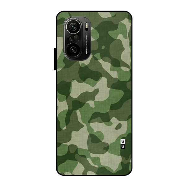 Camouflage Pattern Art Metal Back Case for Mi 11X Pro