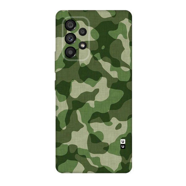 Camouflage Pattern Art Original Polycarbonate Back Case for Galaxy A53 5G