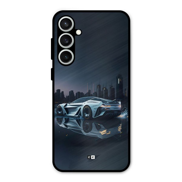 Car of Future Metal Back Case for Galaxy S23 FE