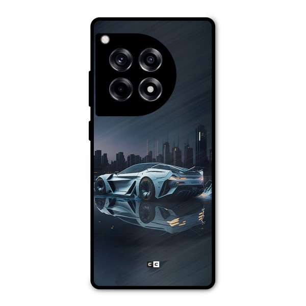 Car of Future Metal Back Case for OnePlus 12R
