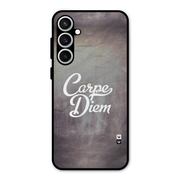 Carpe Diem Rugged Metal Back Case for Galaxy S23 FE