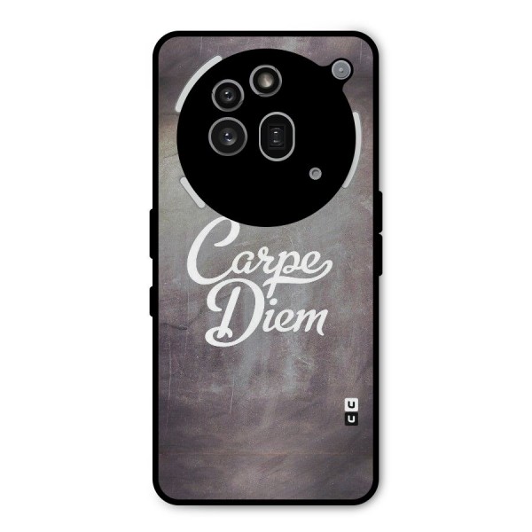 Carpe Diem Rugged Metal Back Case for Nothing Phone 3a Pro