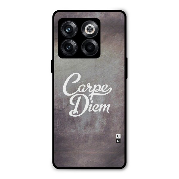 Carpe Diem Rugged Metal Back Case for OnePlus 10T