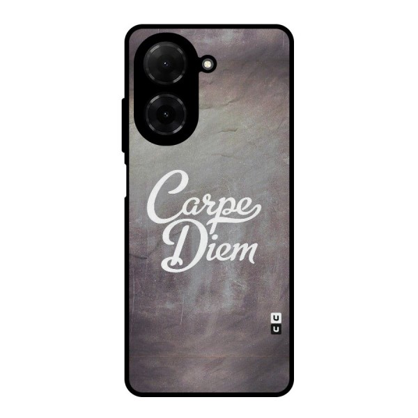 Carpe Diem Rugged Metal Back Case for Poco C71