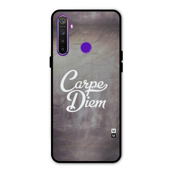 Carpe Diem Rugged Metal Back Case for Realme Narzo 10