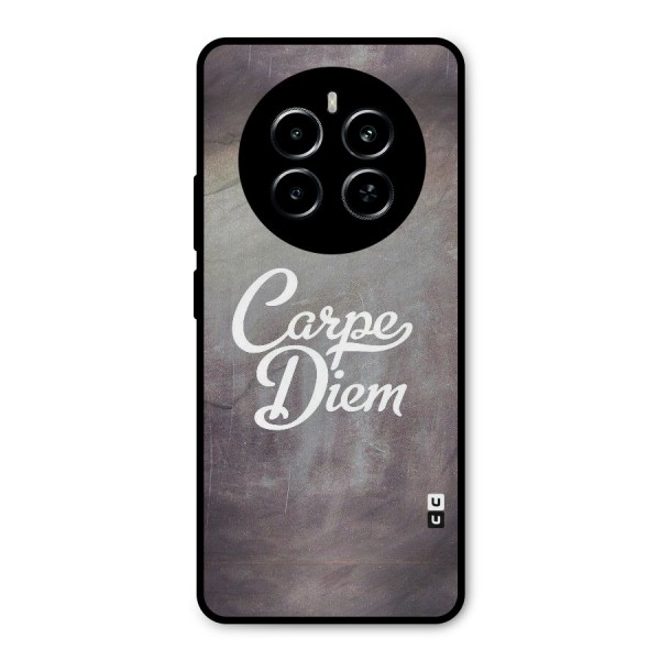 Carpe Diem Rugged Metal Back Case for Realme P1