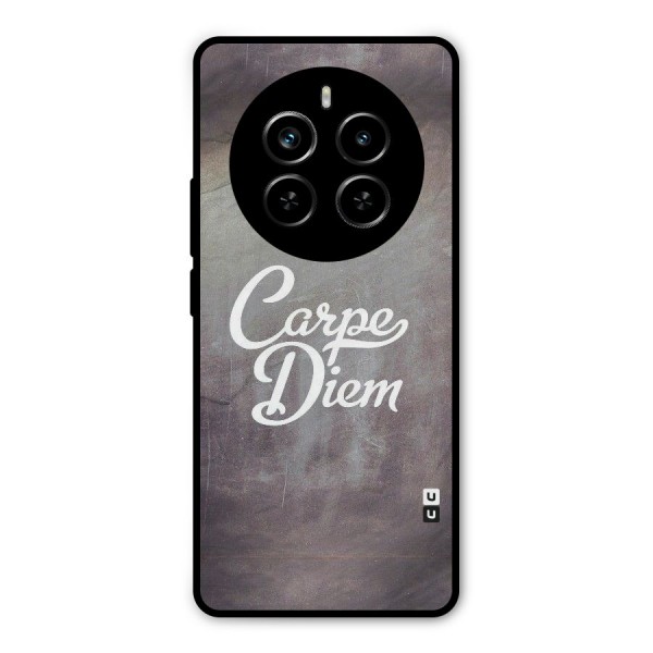 Carpe Diem Rugged Metal Back Case for Realme P1 Pro