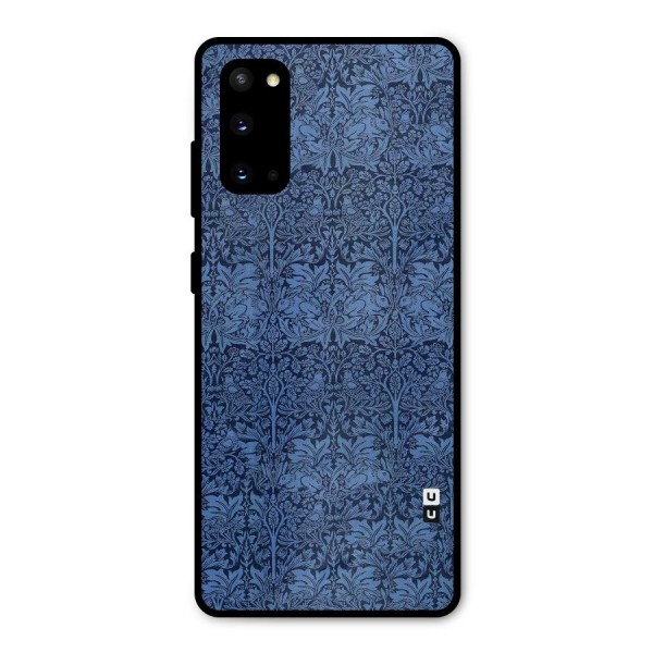 Carving Design Metal Back Case for Galaxy S20