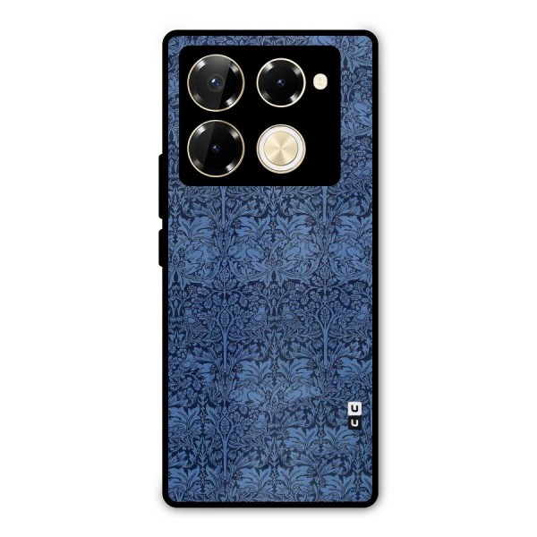 Carving Design Metal Back Case for Infinix Note 40 Pro Plus