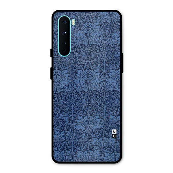 Carving Design Metal Back Case for OnePlus Nord