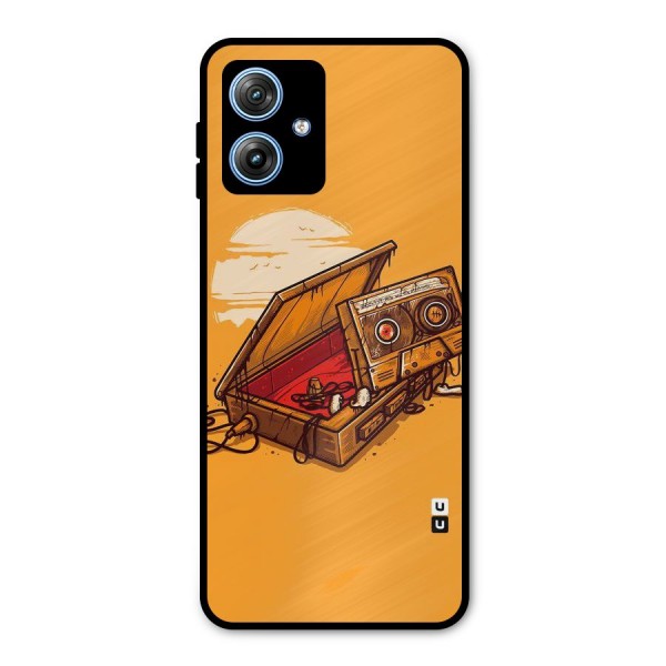 Casette Box Metal Back Case for Moto G54