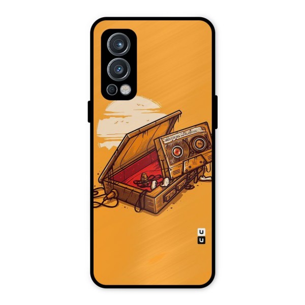 Casette Box Metal Back Case for OnePlus Nord 2 5G