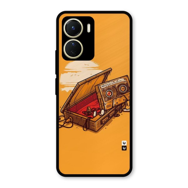 Casette Box Metal Back Case for Vivo T2x