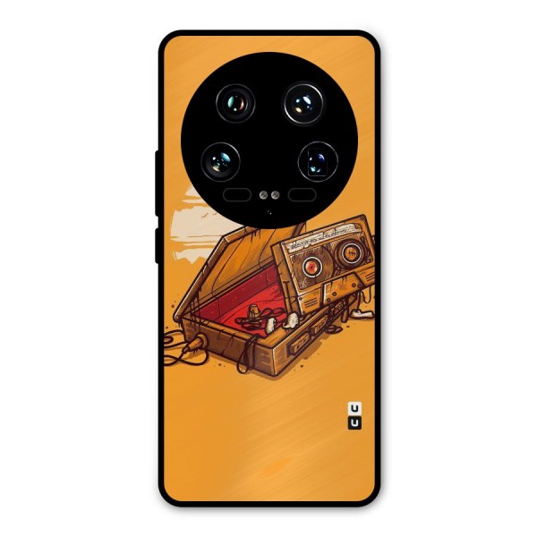 Casette Box Metal Back Case for Xiaomi 14 Ultra