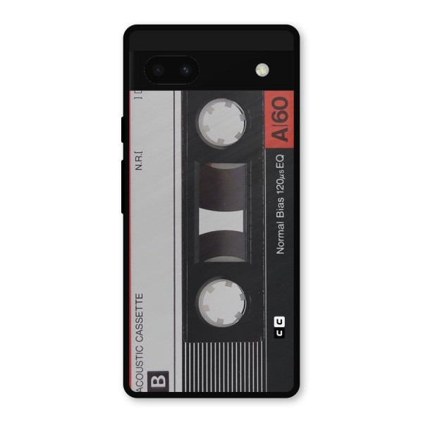 Casette Design Metal Back Case for Google Pixel 6a