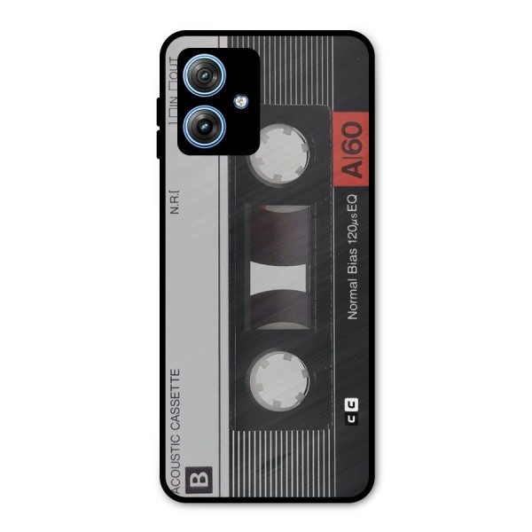 Casette Design Metal Back Case for Moto G54