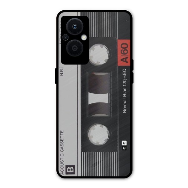 Casette Design Metal Back Case for Oppo F21 Pro 5G