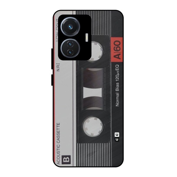 Casette Design Metal Back Case for Vivo T1 44W