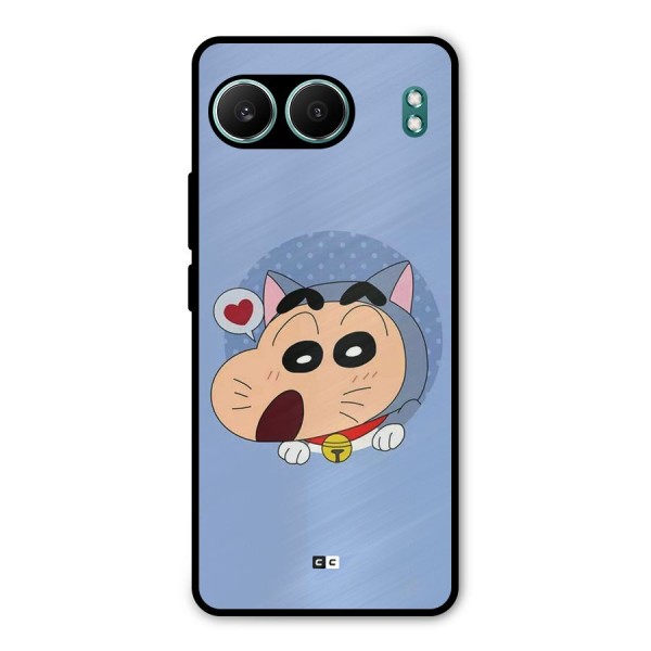 Cat Shinchan Metal Back Case for OnePlus Nord 4