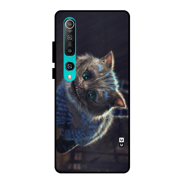 Cat Smile Metal Back Case for Mi 10