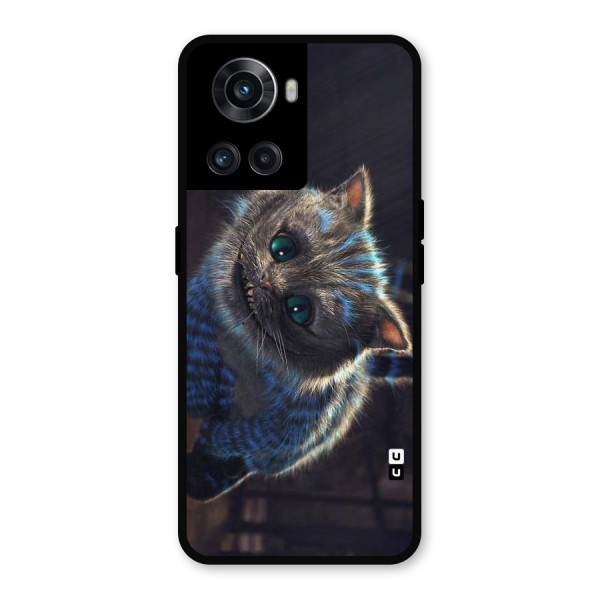 Cat Smile Metal Back Case for OnePlus 10R