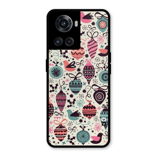 Celebration Pattern Metal Back Case for OnePlus 10R
