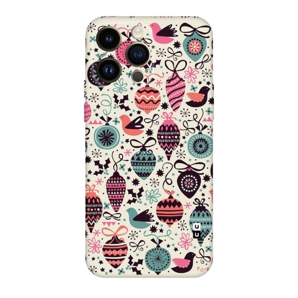 Celebration Pattern Original Polycarbonate Back Case for iPhone 14 Pro Max