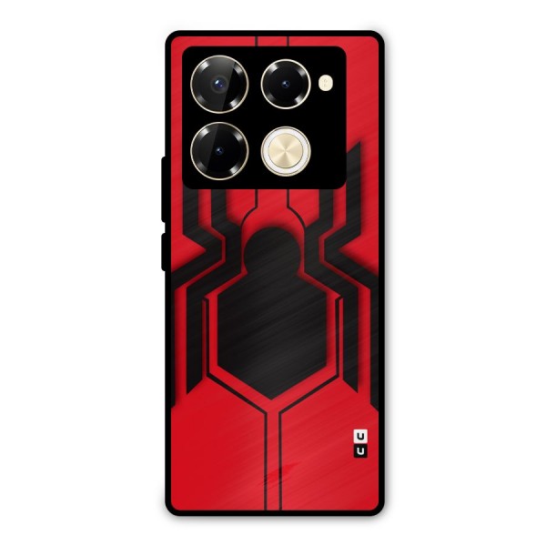 Center Spider Metal Back Case for Infinix Note 40 Pro