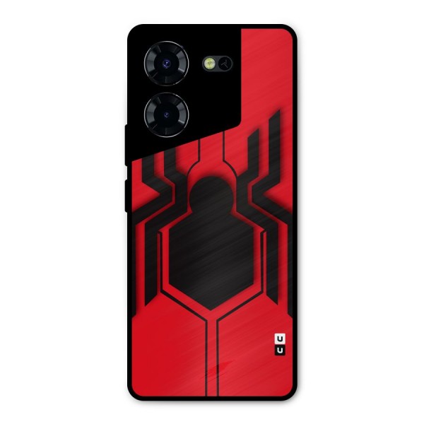 Center Spider Metal Back Case for Tecno Pova 5 Pro 5G