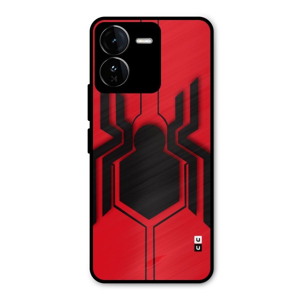 Center Spider Metal Back Case for iQOO Z9