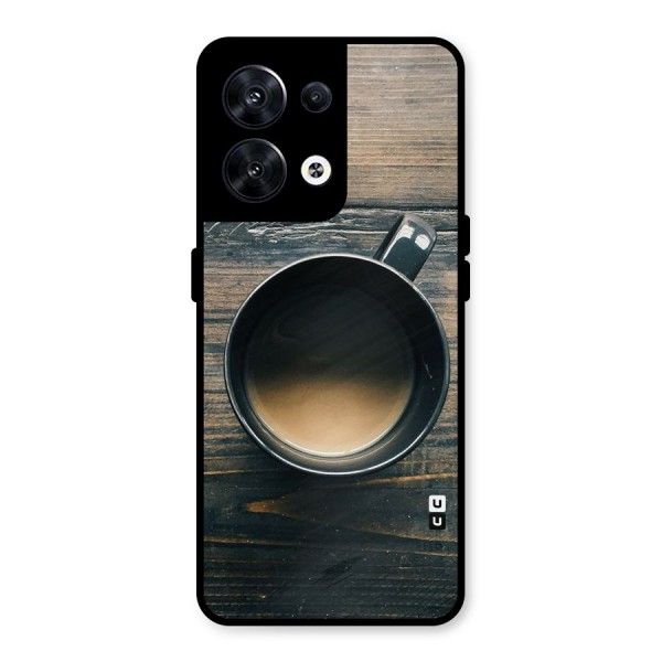 Chai On Wood Metal Back Case for Oppo Reno8 5G