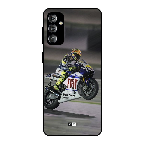 Champion Biker Metal Back Case for Galaxy F23