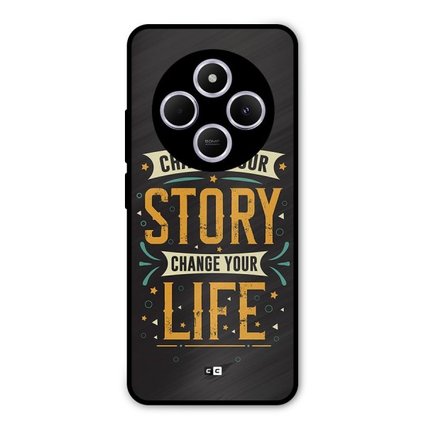 Change Your Life Metal Back Case for Poco C75 5G