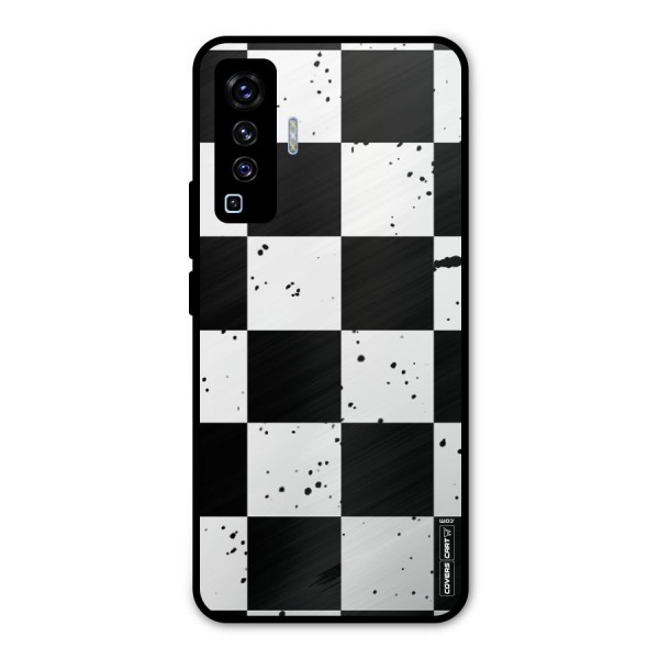 Check Mate Metal Back Case for Vivo X50