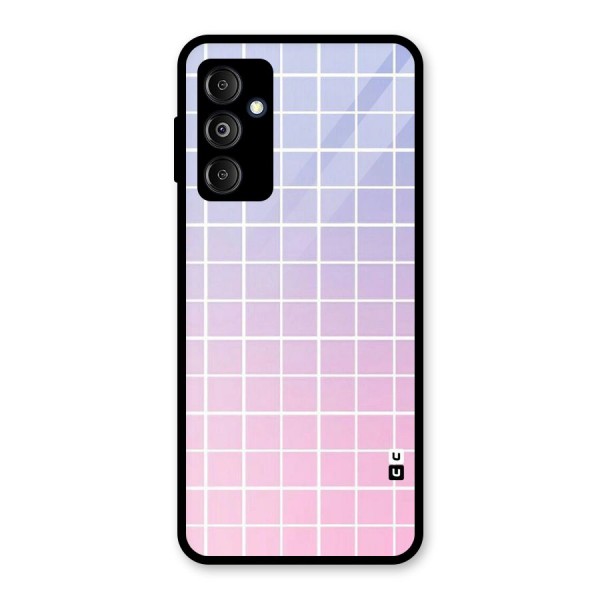 Check Shades Glass Back Case for Galaxy M14 5G