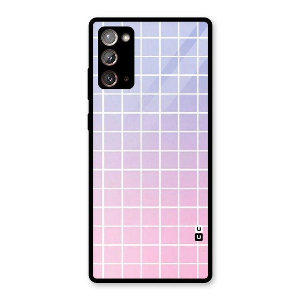 Check Shades Glass Back Case for Galaxy Note 20