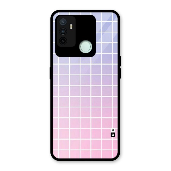 Check Shades Glass Back Case for Oppo A53