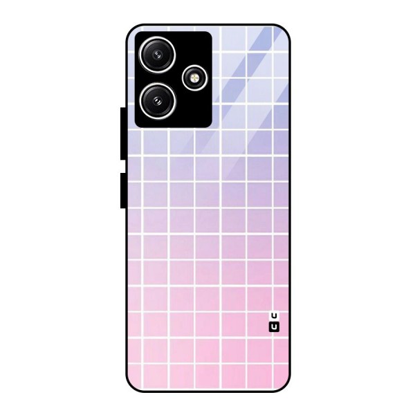 Check Shades Glass Back Case for Redmi 12 5G