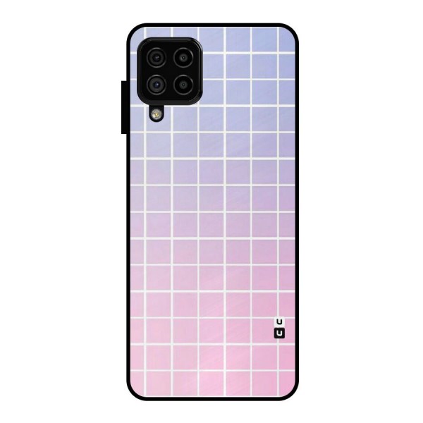 Check Shades Metal Back Case for Galaxy A22 4G