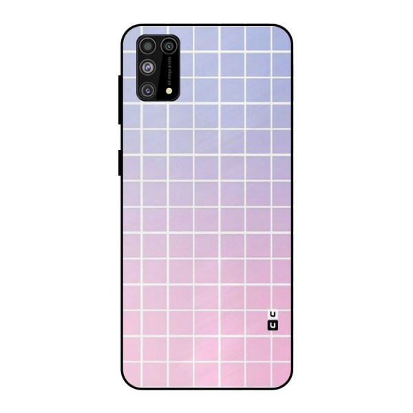 Check Shades Metal Back Case for Galaxy M31