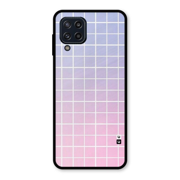 Check Shades Metal Back Case for Galaxy M32