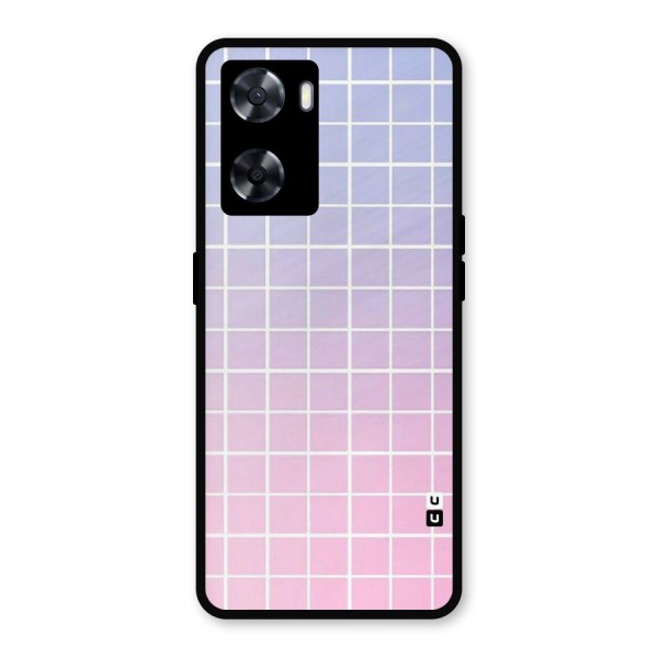 Check Shades Metal Back Case for Oppo A57 2022